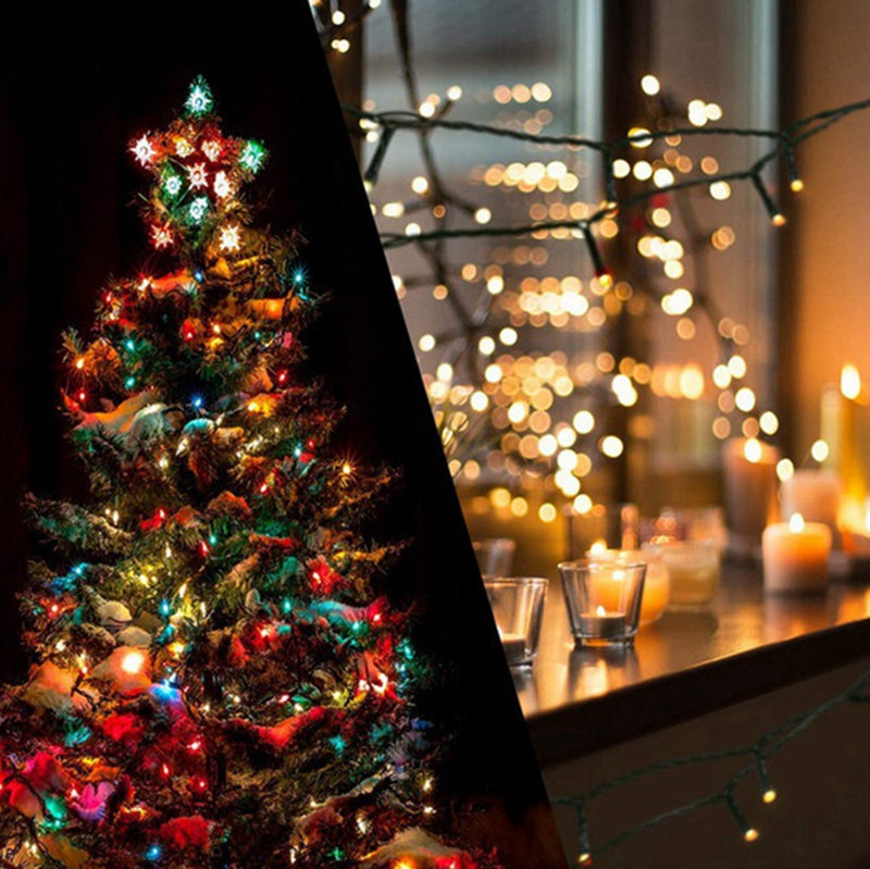 Luces solares navideñas de 20 m  170 LED El Secreto WOW