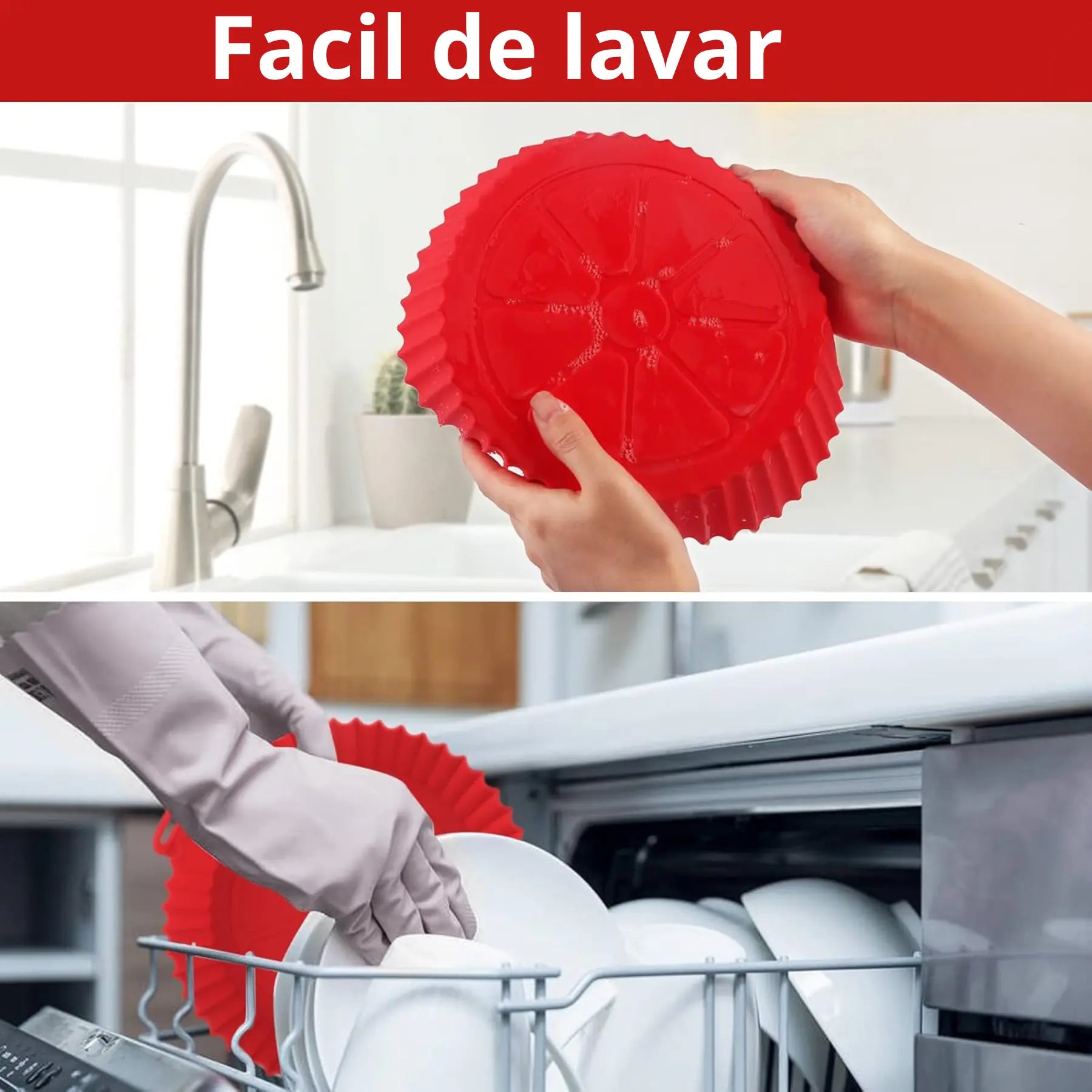 EcoFryer™ - Molde de Silicona Reutilizable (Universal) El Secreto WOW